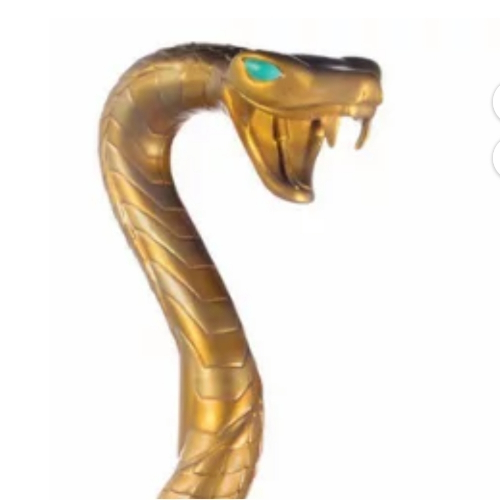 Snake staff halloween unisex king madusa goddess